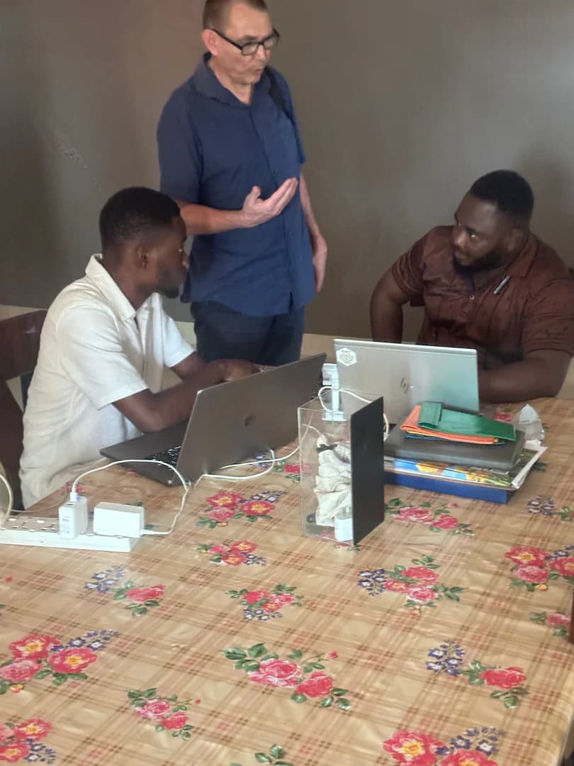 Training session at TLedu Ghana